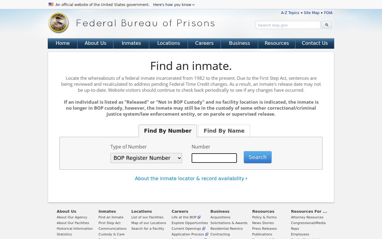 Federal custody locator used to distinguish Saline County arrest and booking records